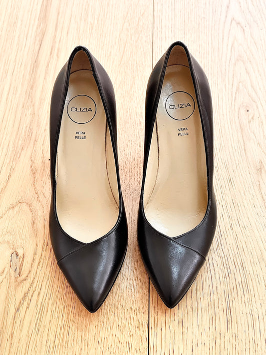 MILENA LEATHER BLACK