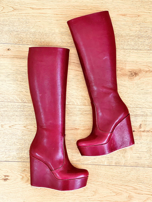 BURGUNDY LEATHER SAM