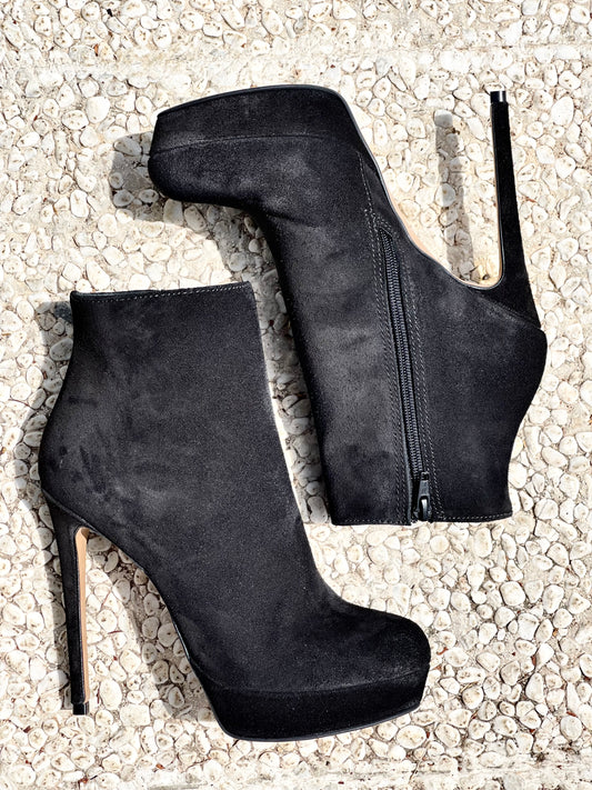 LOREN BLACK SUEDE