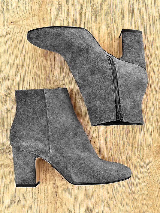 GREY SUEDE ROMA