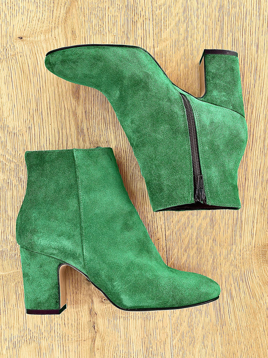 GREEN SUEDE ROME