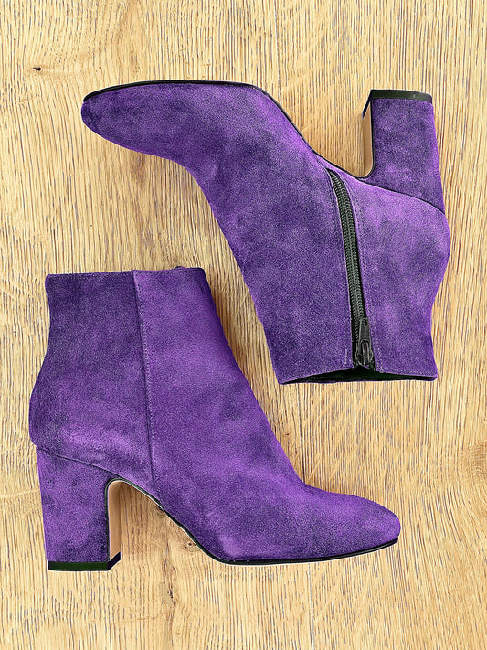 PURPLE SUEDE ROME