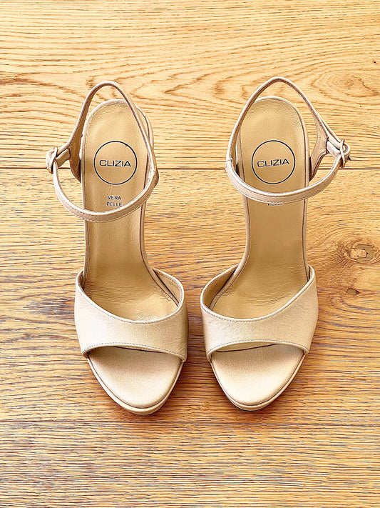 ALISA BEIGE LEATHER