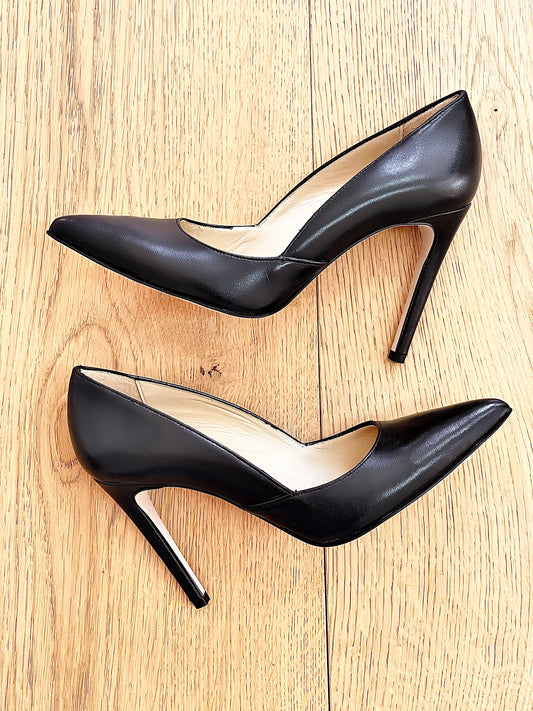 YAKINA LEATHER BLACK