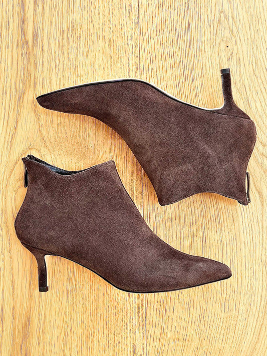 GHITA BROWN SUEDE