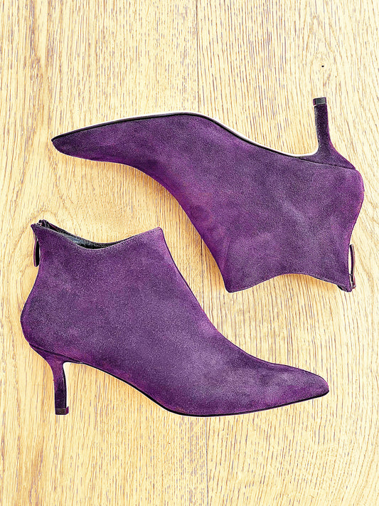 PURPLE SUEDE GHITA