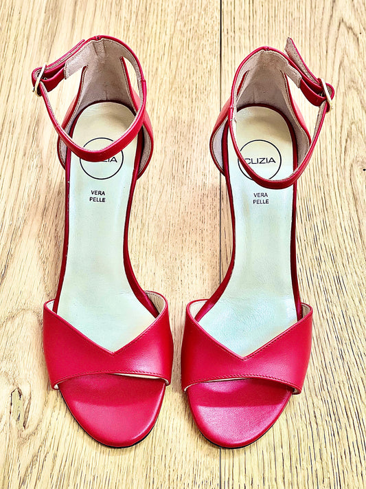 SHYLA LEATHER RED