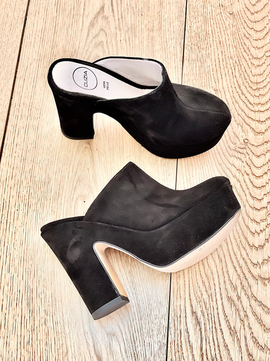 ZAKI BLACK SUEDE