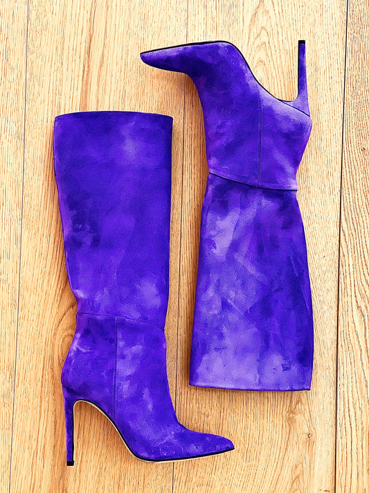 MAYA PURPLE SUEDE