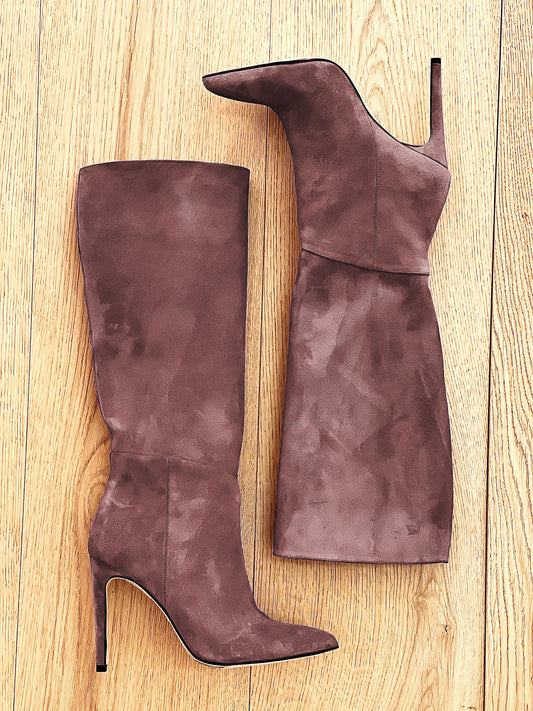MAYA BROWN SUEDE