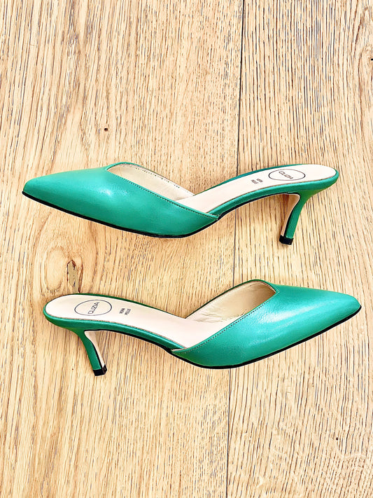 VIKY GREEN LEATHER