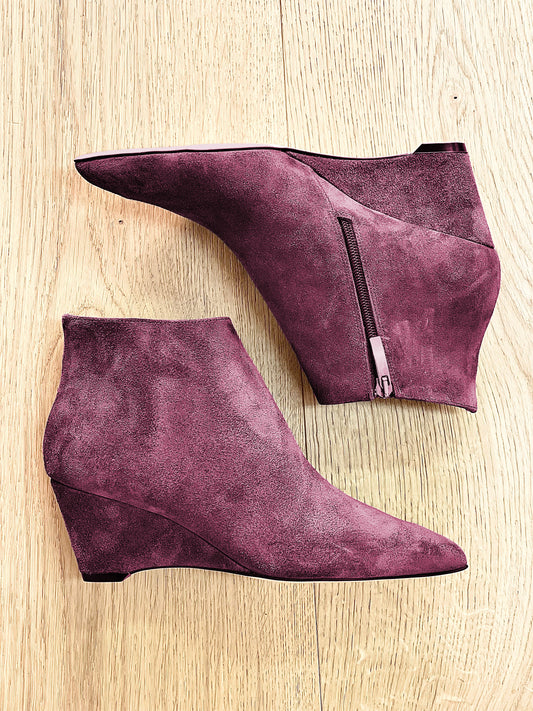 KRYSHA BURGUNDY SUEDE