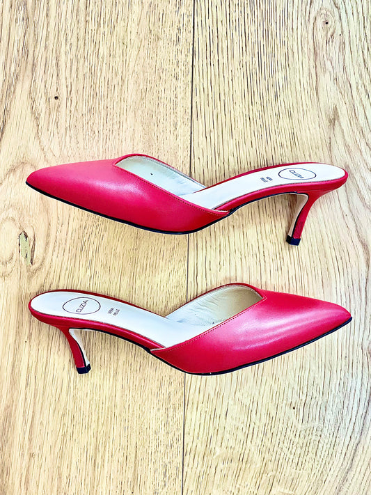 VIKY LEATHER RED