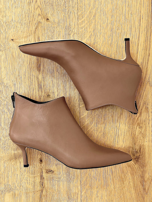 GHITA TAUPE LEATHER