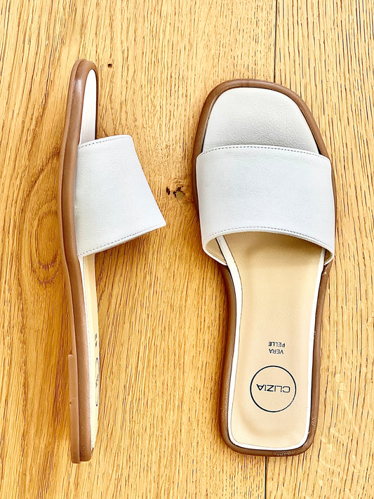 BAKU LEATHER WHITE