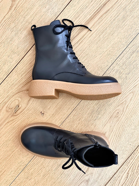 BIX BLACK LEATHER