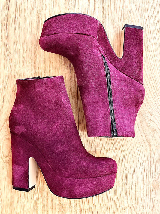 TURAN BURGUNDY SUEDE