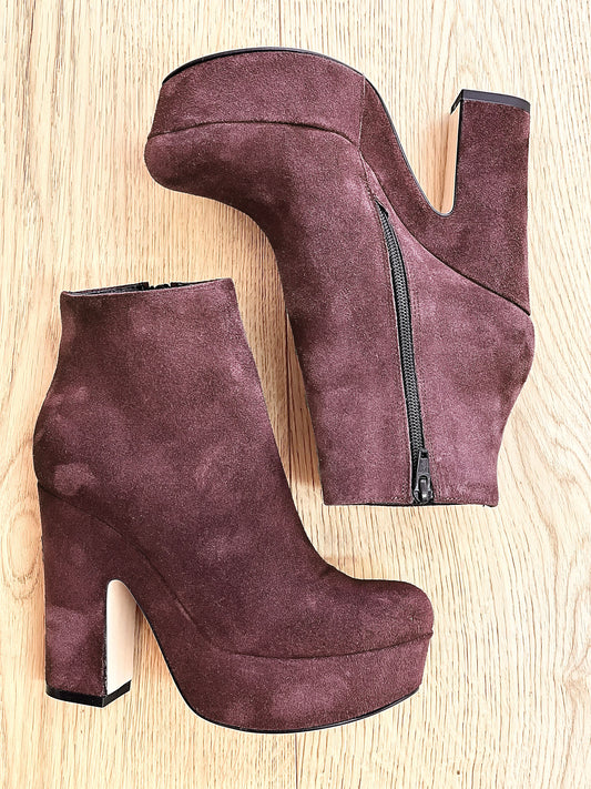 TURAN BROWN SUEDE