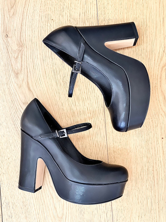 FINLEY LEATHER BLACK