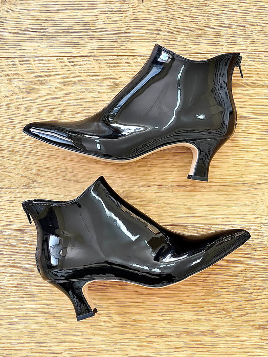 RIDGE BLACK PATENT LEATHER