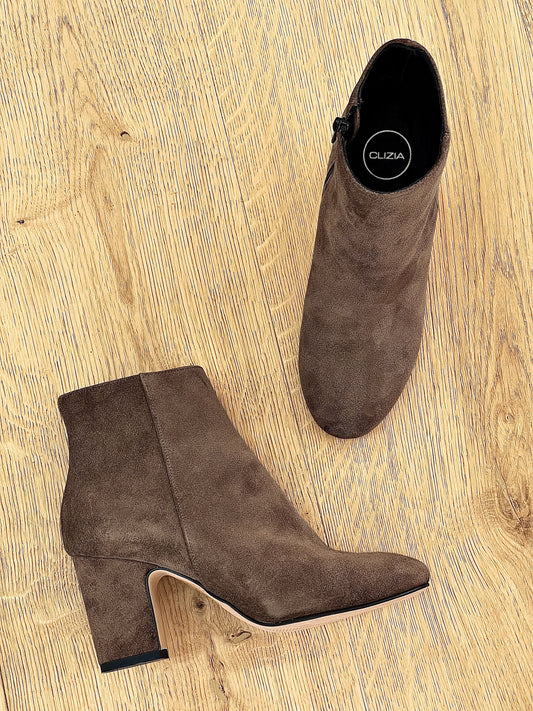BROWN SUEDE ROMA