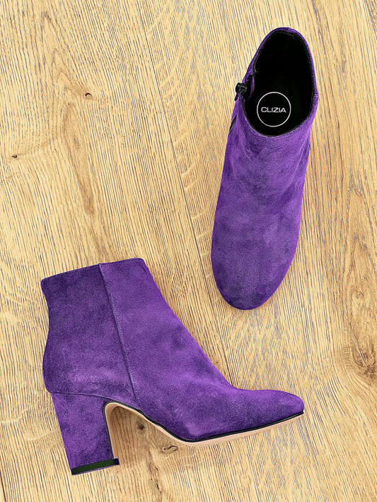 PURPLE SUEDE ROME