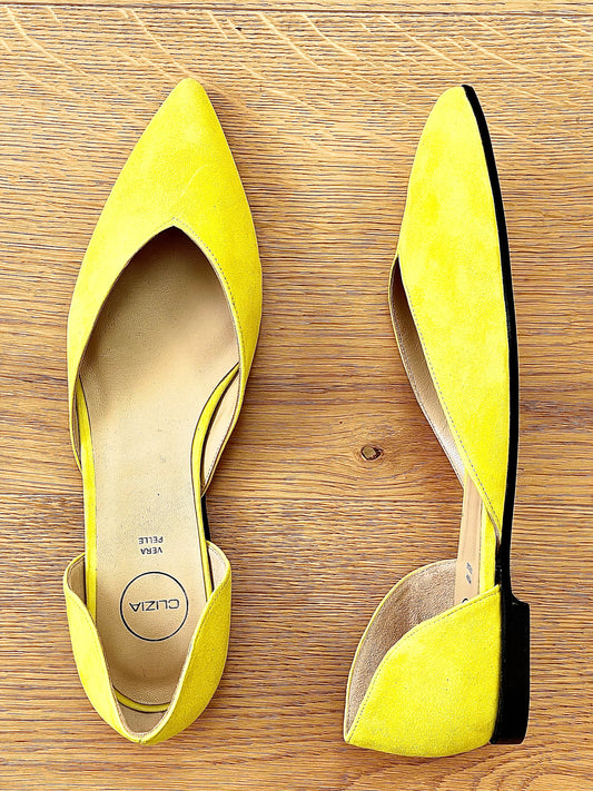YELLOW SUEDE MALIBU