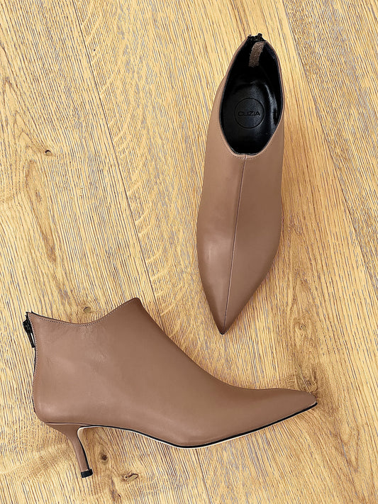 GHITA TAUPE LEATHER