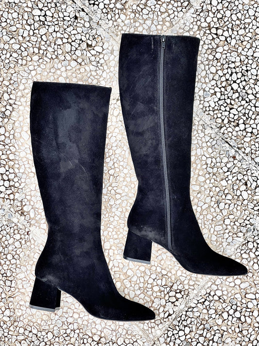 BOLIVIA BLACK SUEDE