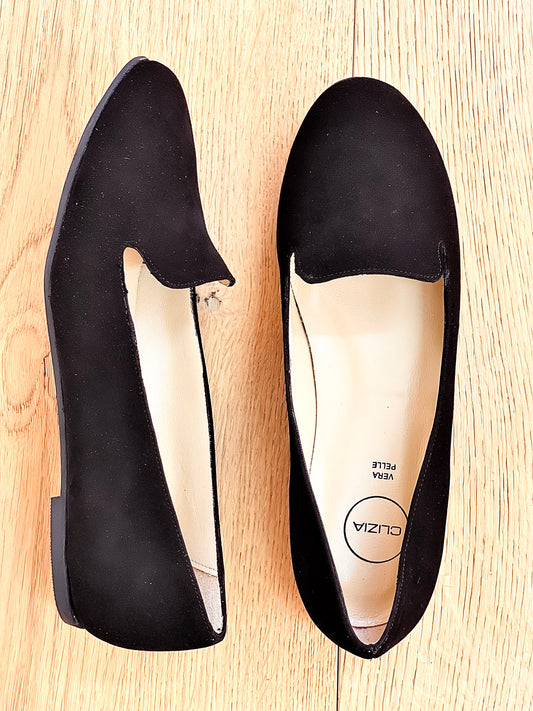 BLACK SUEDE DOLORES