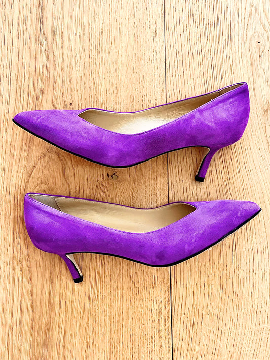PURPLE SUEDE SUSAN