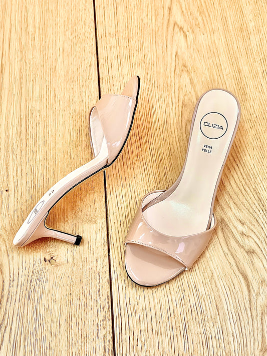 MORENA NUDE PATENT LEATHER