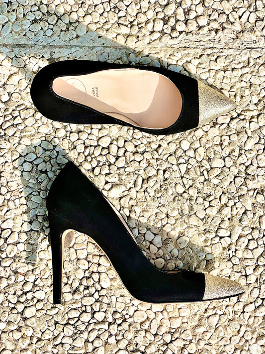 BLACK QUARTZ/GOLD