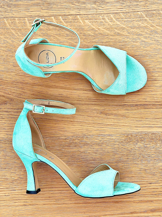 ANNIKA MINT SUEDE