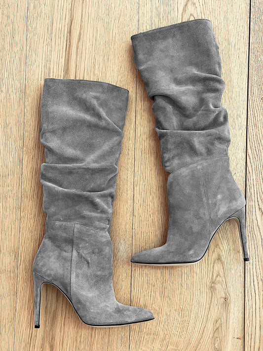 GRAY SUEDE ARZU