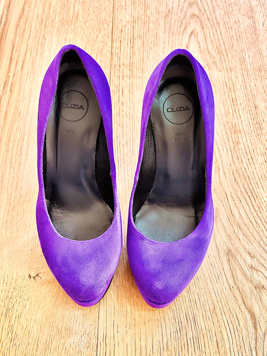 PURPLE SUEDE CANCUN