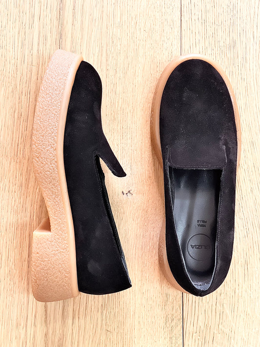 BLACK SUEDE ZENO