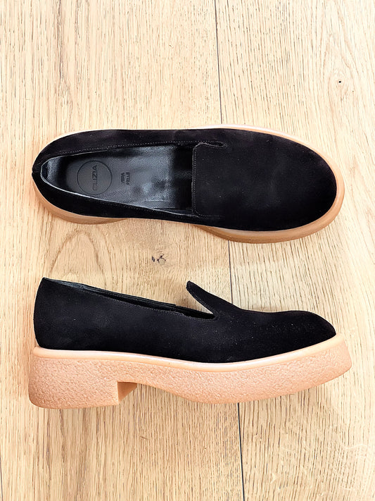 BLACK SUEDE ZENO