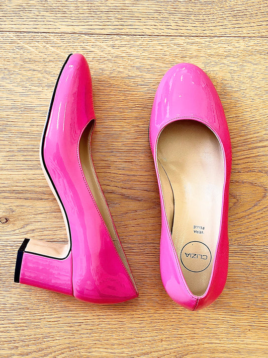LIVIA FUCHSIA PATENT LEATHER