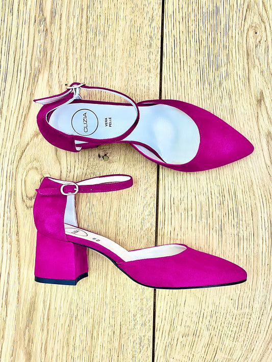 LEDA SUEDE FUCHSIA
