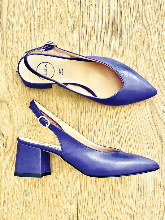 OLGA BLUE LEATHER