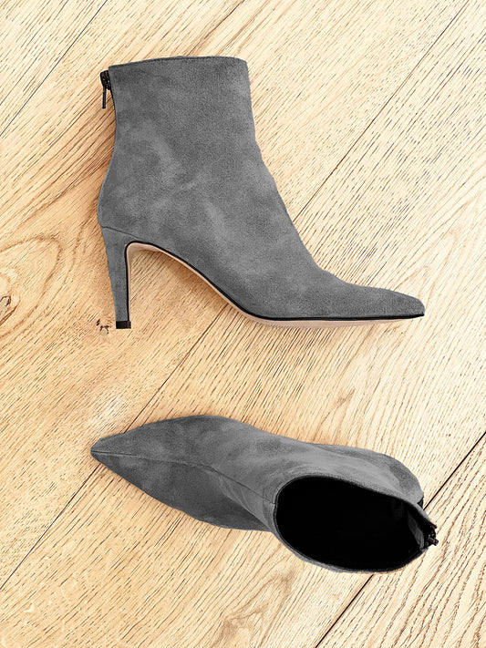 IRIS GREY SUEDE