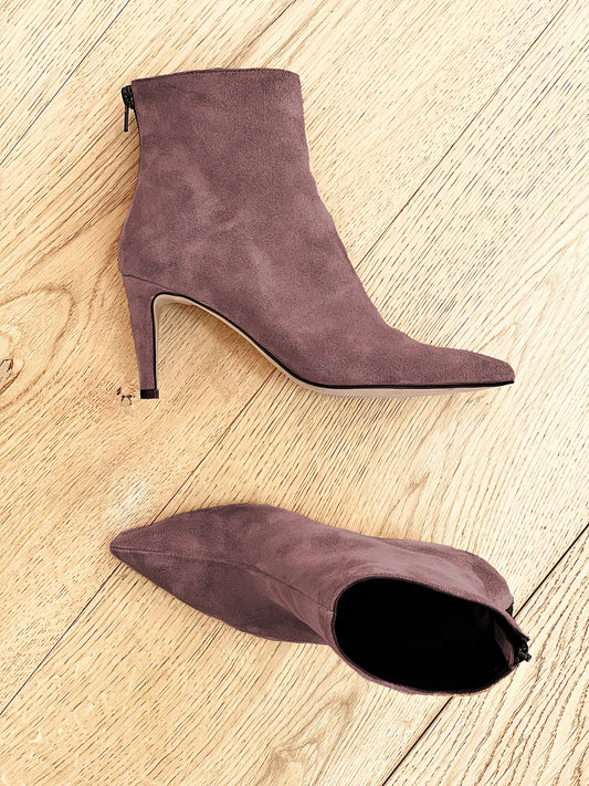 IRIS BROWN SUEDE