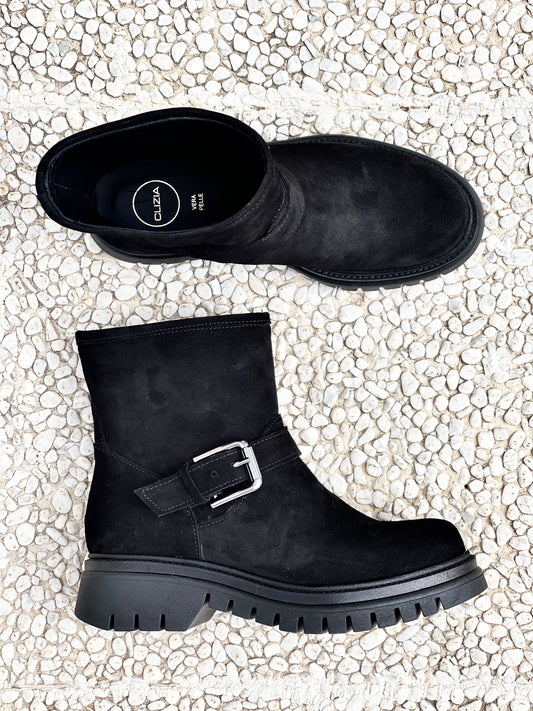 VICTOR SUEDE BLACK