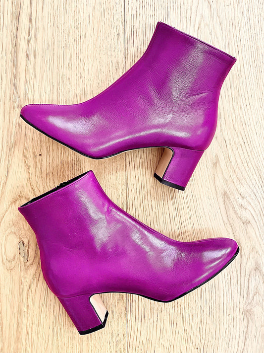 LUCAS FUCHSIA LEATHER