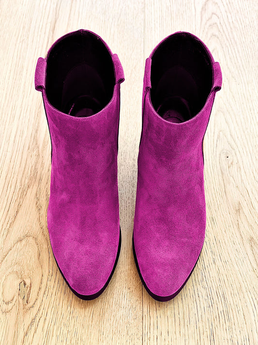 FUCHSIA SUEDE TESSA
