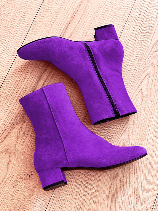 PURPLE SUEDE MAXIM