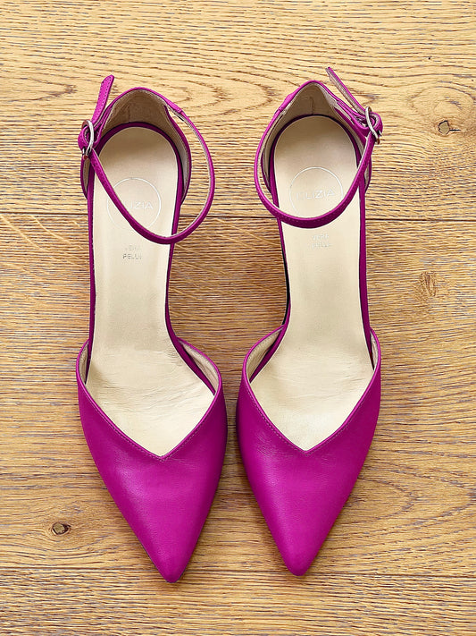 ADA CUERO FUCSIA