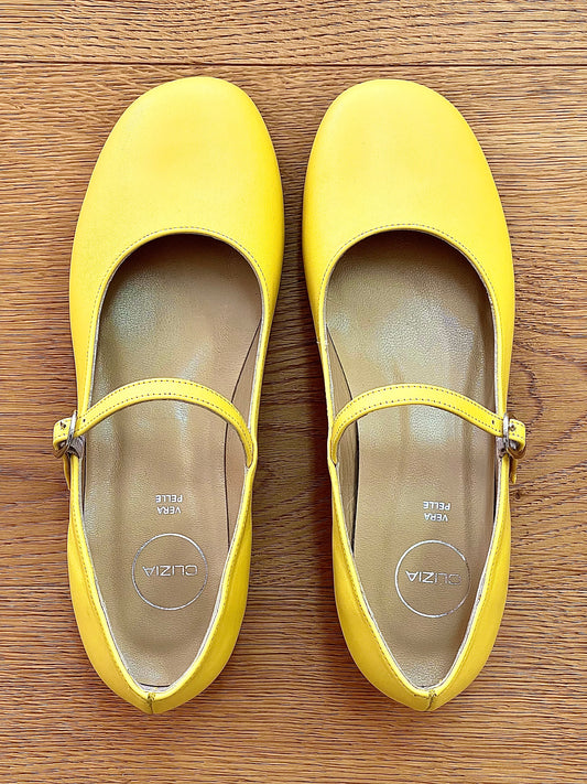 ZELIA CUERO AMARILLO