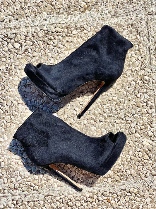SASHA SUEDE NEGRO